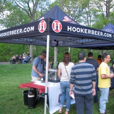 Thomas Hooker Brewing represents with its own tent, which features two of its Belgian-style offerings.